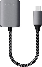 Адаптер Satechi USB-C to Audio PD Charger ST-UCAPDAM (Space Grey) купить в интернет-магазине icover