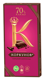 Шоколад горький Коркунов 70% (14 х 90 г.) купить в интернет-магазине icover