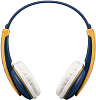 Детские беспроводные наушники JVC HA-KD10W (Blue/Yellow) купить в интернет-магазине icover