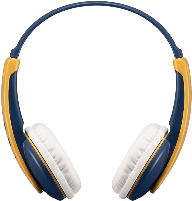 Детские беспроводные наушники JVC HA-KD10W (Blue/Yellow) купить в интернет-магазине icover