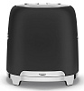 Тостер Smeg (TSF01BLMEU) на 2 ломтика (Black Matte) купить в интернет-магазине icover