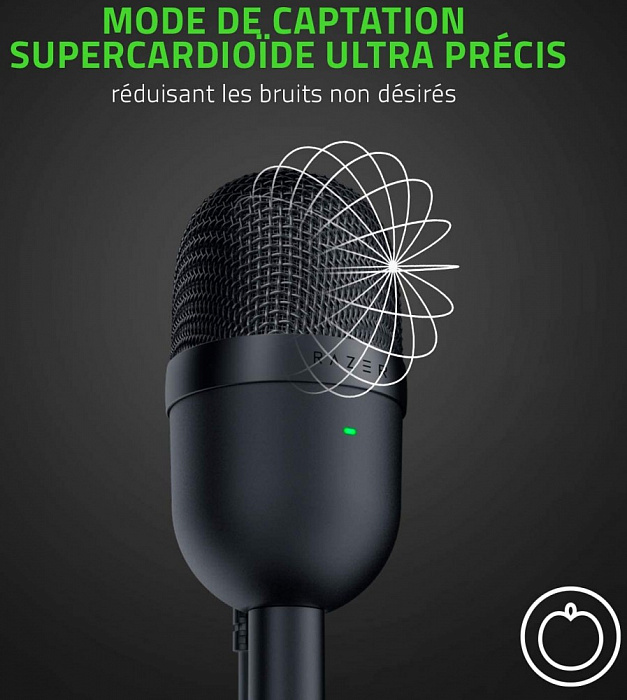 Микрофон Razer Seiren Mini (Mercury) купить в интернет-магазине icover