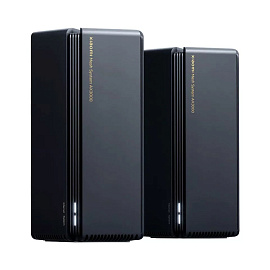 Маршрутизатор Wi-Fi Xiaomi Mesh System AX3000 2-pack (DVB4287GL) RA82 (Black) купить в интернет-магазине icover