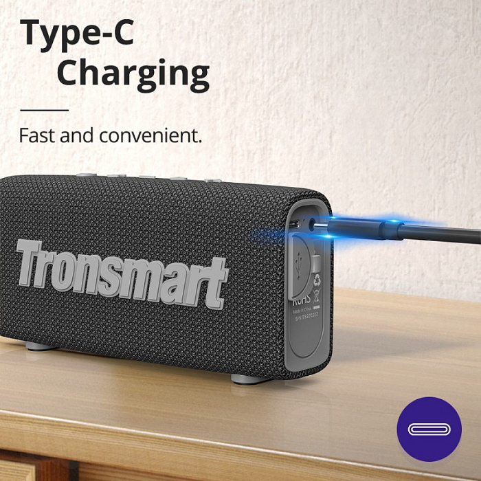 Портативная акустика Tronsmart Trip 10W (Black) купить в интернет-магазине icover