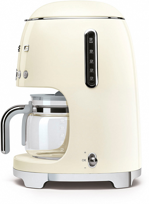 Капельная кофемашина Smeg DCF02CREU (Cream) купить в интернет-магазине icover