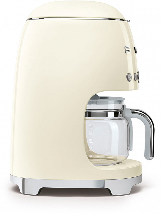 Капельная кофемашина Smeg DCF02CREU (Cream) купить в интернет-магазине icover