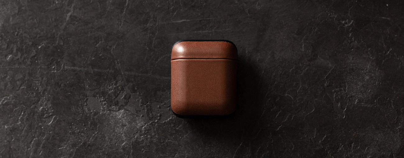 Чехол Nomad Rugged (NM721R0000) для AirPods (Rustic Brown) купить в интернет-магазине icover