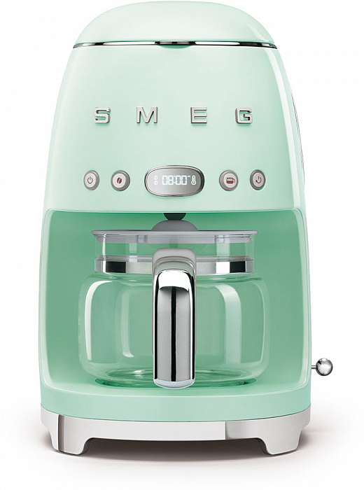 Капельная кофемашина Smeg DCF02PGEU (Pastel Green) купить в интернет-магазине icover