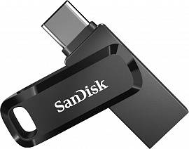 Флеш-накопитель SanDisk Ultra Dual Drive Go (SDDDC3-032G-G46) USB-C/A 32GB (Black) купить в интернет-магазине icover