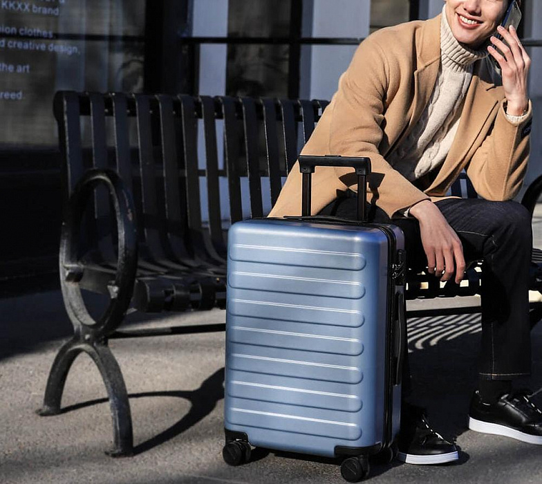 Чемодан Xiaomi Ninetygo Business Travel Luggage 20 (Blue) купить в интернет-магазине icover