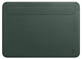 Чехол WIWU Skin New Pro 2 Leather Sleeve для MacBook Pro 16 (Green) купить в интернет-магазине icover