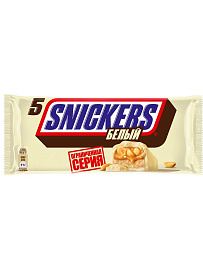 Шоколадный батончик Snickers Белый (5 х 40.5 г.) купить в интернет-магазине icover