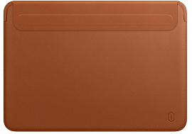 Чехол WIWU Skin New Pro 2 Leather Sleeve 13,3" для MacBook Air 13 (Brown) купить в интернет-магазине icover