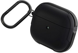 Чехол Uniq Valencia (AIRPODS(2021)-VALBLK) для Airpods 3 (Black) купить в интернет-магазине icover