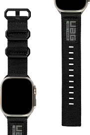 Ремешок UAG Nato Eco Strap (194001114032) для Apple Watch 49 / 45 / 44 / 42 mm (Graphite) купить в интернет-магазине icover