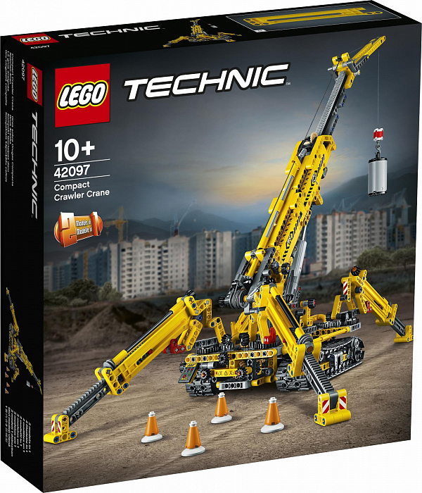 Lego Technic Compact Crawler Crane 42097 Yellow LEGO iCover