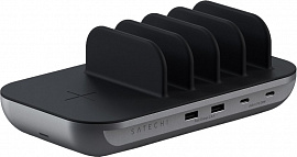 Зарядная станция Satechi Dock5 ST-WCS5PM-EU (Space Grey) купить в интернет-магазине icover