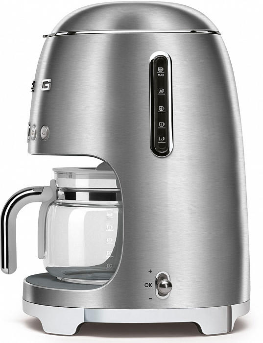 Капельная кофемашина Smeg DCF02SSEU (Silver) купить в интернет-магазине icover