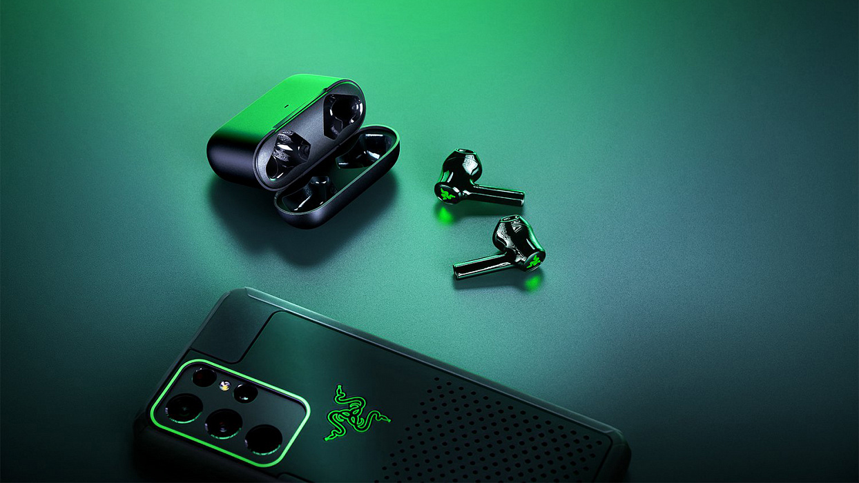 Беспроводные наушники Razer Hammerhead True Wireless X RZ12-03830100-R3G1 (Black) купить в интернет-магазине icover