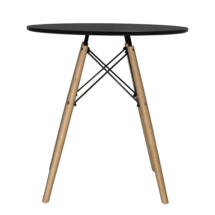 Стол обеденный RIDBERG DSW EAMES 70x75 см (Black) купить в интернет-магазине icover