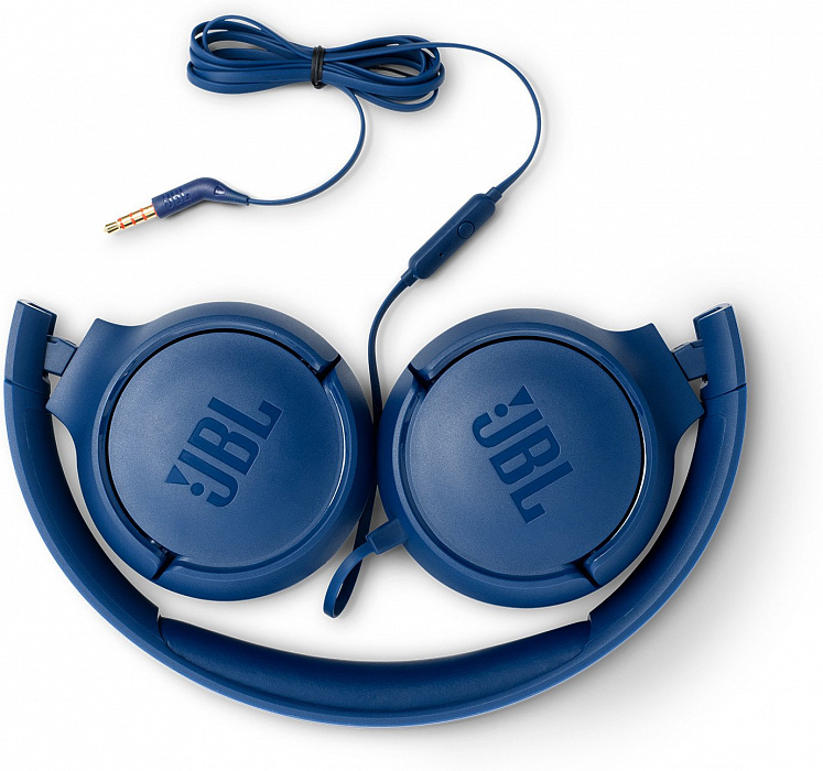 Наушники с микрофоном JBL Tune 500 (Blue) купить в интернет-магазине icover