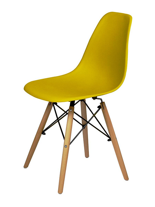 Комплект стульев RIDBERG DSW EAMES 4 шт. (Yellow) купить в интернет-магазине icover