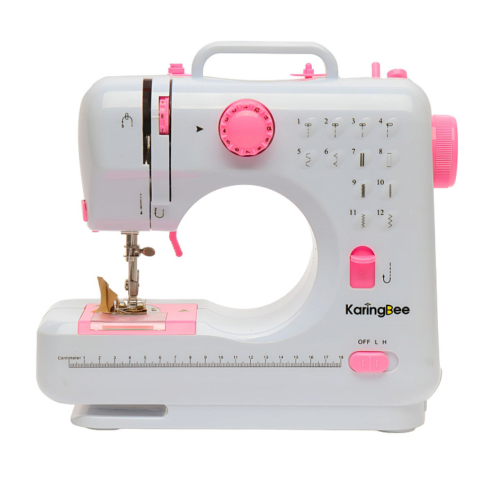 Швейная машина KaringBee FHSM-505 (White/Pink) купить в интернет-магазине icover