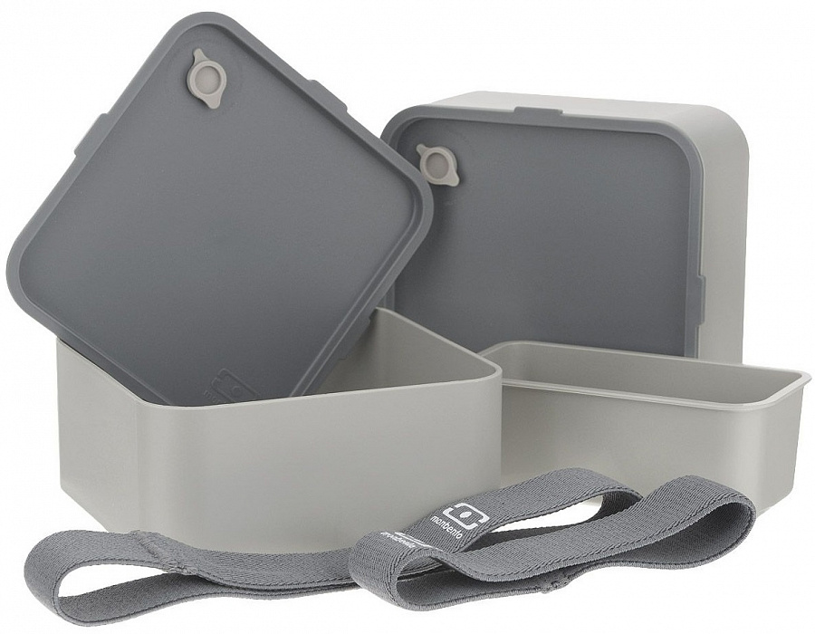 Ланчбокс Monbento Square 1.7 л 120003010 (Grey) купить в интернет-магазине icover