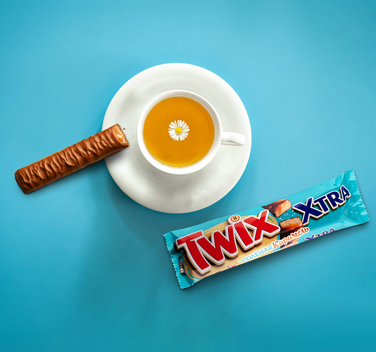 Шоколадный батончик Twix Соленая карамель, 82г х 24 шт. купить в интернет-магазине icover