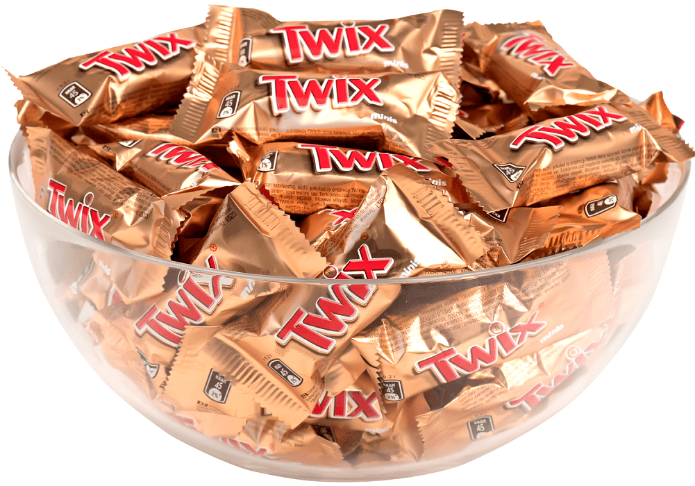 Шоколадные конфеты Twix Minis, карамель, печенье (500г) купить в интернет-магазине icover