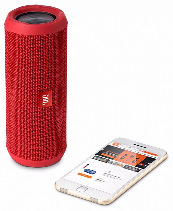 Портативная акустика JBL Flip 3 красная купить в интернет-магазине icover