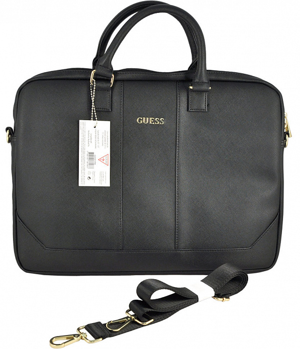 Сумка Guess Saffiano (GUCB15TBK) для ноутбука 15" (Black) купить в интернет-магазине icover