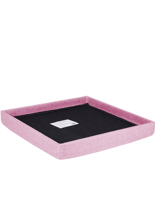 Пуф складной с ящиком Ridberg BOX Wool (Pink) купить в интернет-магазине icover