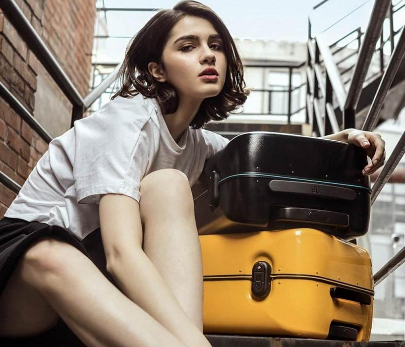 Чемодан Xiaomi Ninetygo Iceland Luggage 20 (Yellow) купить в интернет-магазине icover