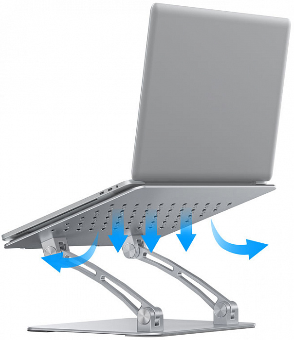 Подставка Wiwu Laptop Stand S700 для ноутбука до 17" (Silver) купить в интернет-магазине icover