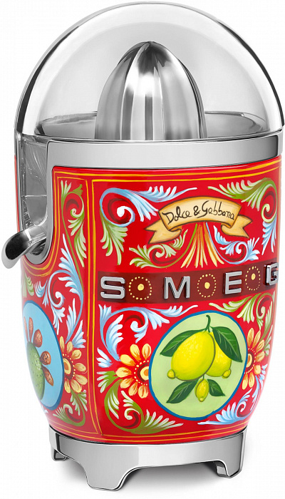 Соковыжималка для цитрусовых Smeg CJF01DGEU (Dolce&Gabbana) купить в интернет-магазине icover