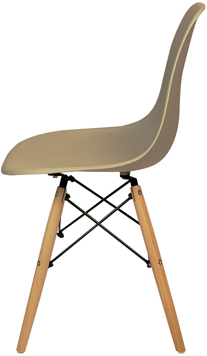 Комплект стульев RIDBERG DSW EAMES 2 шт. (Beige) купить в интернет-магазине icover