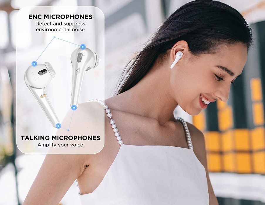 Bluetooth-наушники 1MORE ComfoBuds TWS ESS3001T (White) купить в интернет-магазине icover