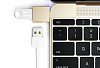 Адаптер Satechi USB-C Adapter ST-TCUAG (Gold) купить в интернет-магазине icover