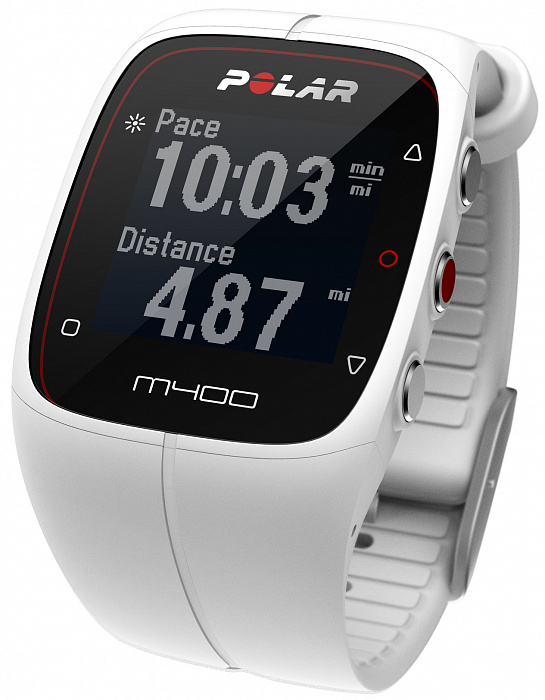 Polar M400 HR - спортивные GPS-часы (White) купить в интернет-магазине icover