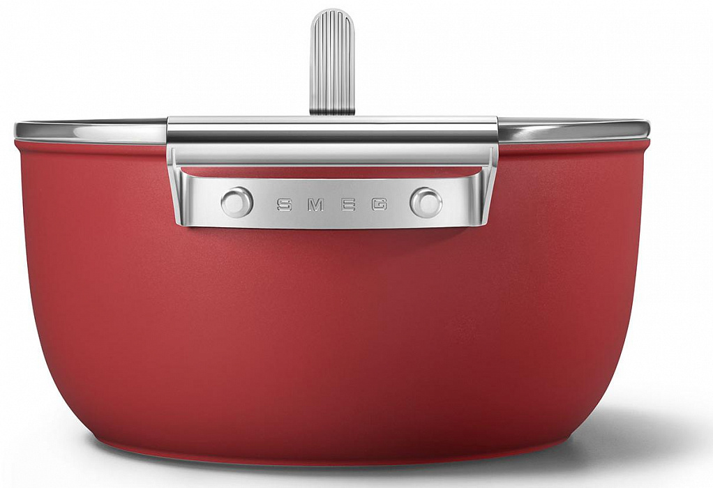 Кастрюля Smeg CKFC2411RDM (Red) купить в интернет-магазине icover