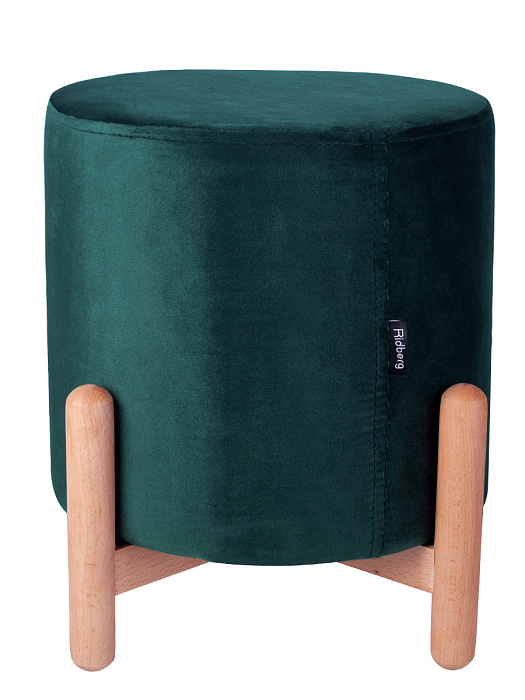 Пуф Ridberg ECO Velour (Green) купить в интернет-магазине icover