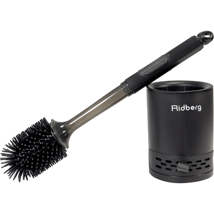 Ершик Ridberg Toilet Brush с дозатором (Black) купить в интернет-магазине icover