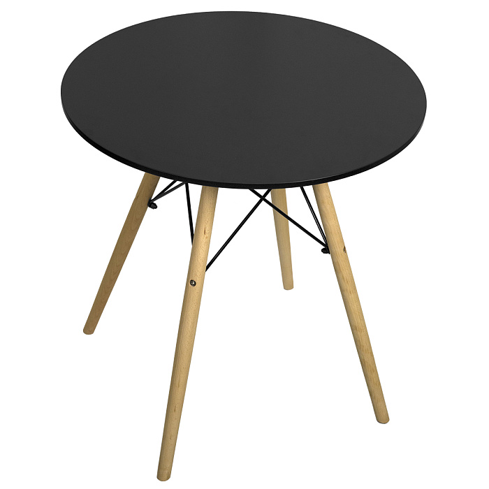 Стол обеденный RIDBERG DSW EAMES 70x75 см (Black) купить в интернет-магазине icover