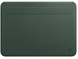 Чехол WIWU Skin New Pro 2 Leather Sleeve для MacBook Pro 13/Air 13 2018 (Green) купить в интернет-магазине icover