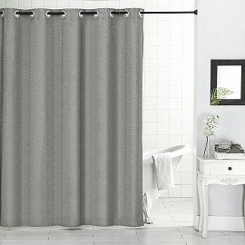 Штора для ванной комнаты Ridberg Linen 180x200 см (Grey) купить в интернет-магазине icover