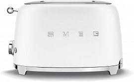 Тостер Smeg (TSF01WHMEU) на 2 ломтика (White Matte) купить в интернет-магазине icover