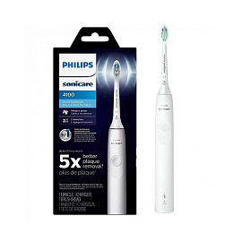 Электрическая звуковая зубная щётка Philips Sonicare 4100 Power HX3681/23 (White) купить в интернет-магазине icover