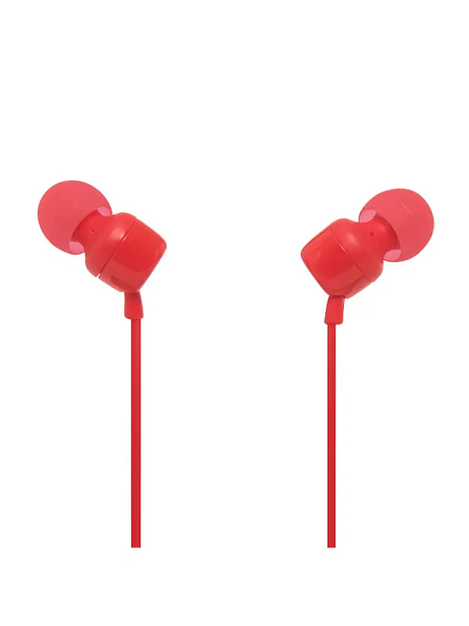 Проводные наушники JBL T110 (Red) купить в интернет-магазине icover