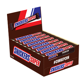 Шоколадный батончик Snickers Super (32х80г) купить в интернет-магазине icover